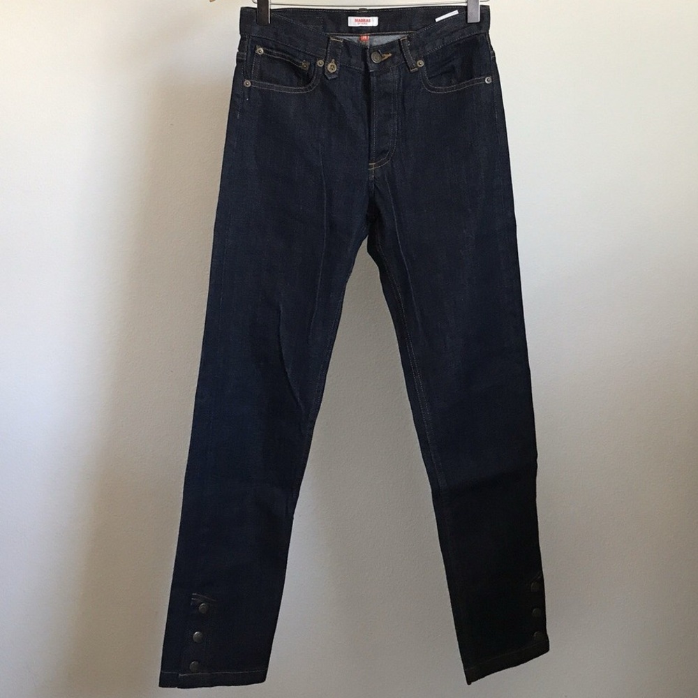 RARE MADRAS BY APC FRANCE JEAN TOUITOU JESSICA OGDEN DENIM JEANS